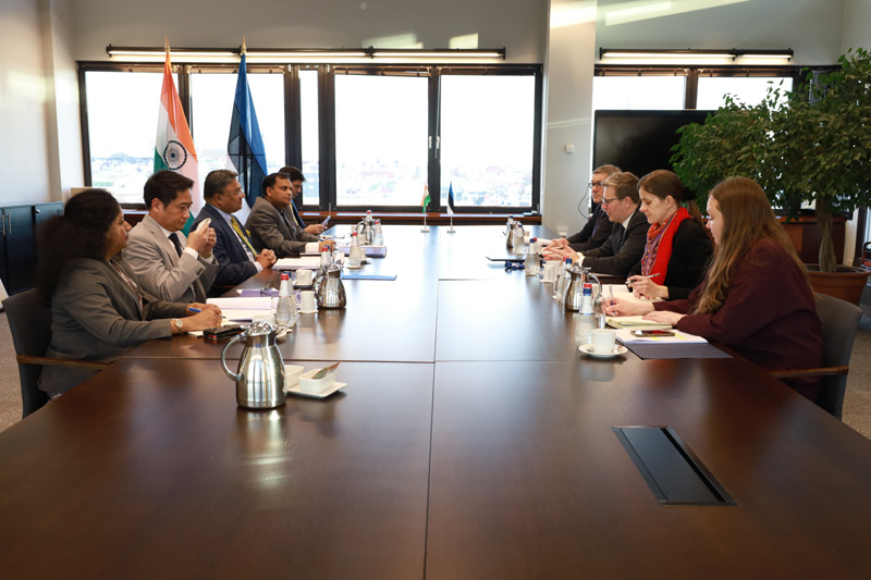 13th Foreign Office Consultations between India and Estonia